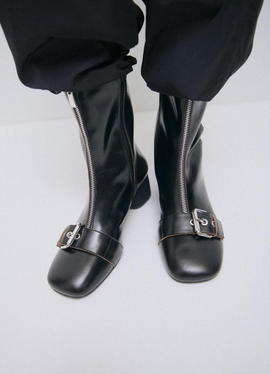 Vagabond LIVIA Stiefelette Boots Lackleder schwarz