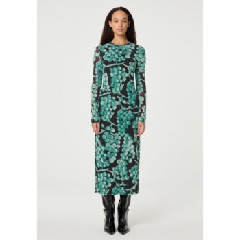 Fabienne Chapot Sam Dress Mesh Kleid black / mint