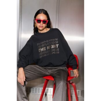 By-bar Amsterdam bibi nights sweater jet black