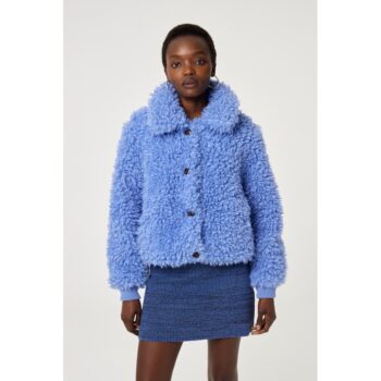 Fabienne Chapot Bobby Jacket Felljacke Teddyjacke french blue