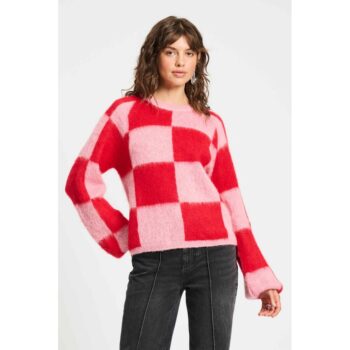Pom Amsterdam SP9311 PULLOVER - Checks