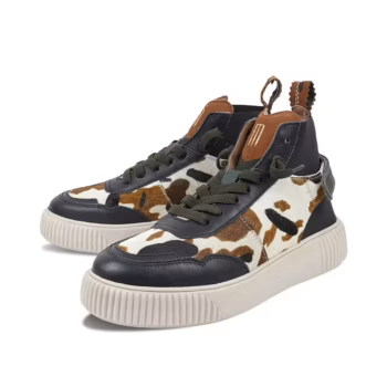 Crickit 0367067 High Sneaker REBEKA Beige Kuhprint