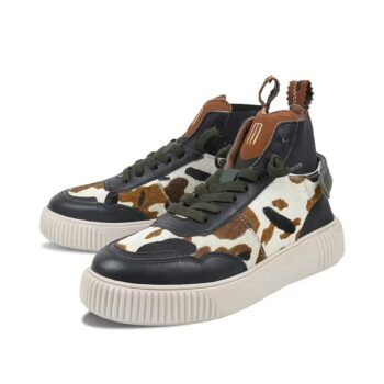 Crickit 0367067 High Sneaker REBEKA Beige Kuhprint