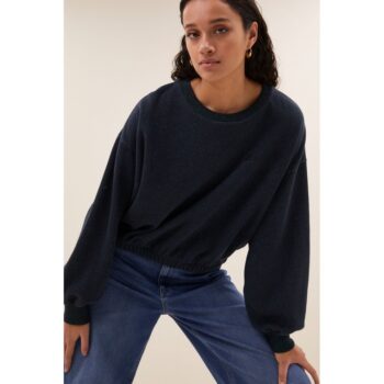 By-bar Amsterdam bodil sparkle sweater midnight