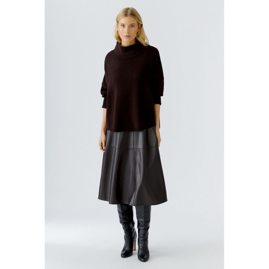 Oui 0087352-8920 A-linien-rock - dark brown