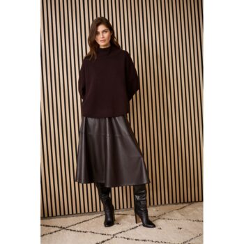 Oui 0087352-8920 A-linien-rock - dark brown