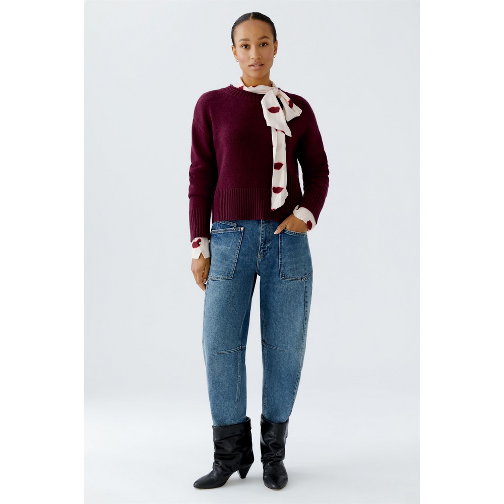 Oui 0094275-3912 Pullover - bramble berry