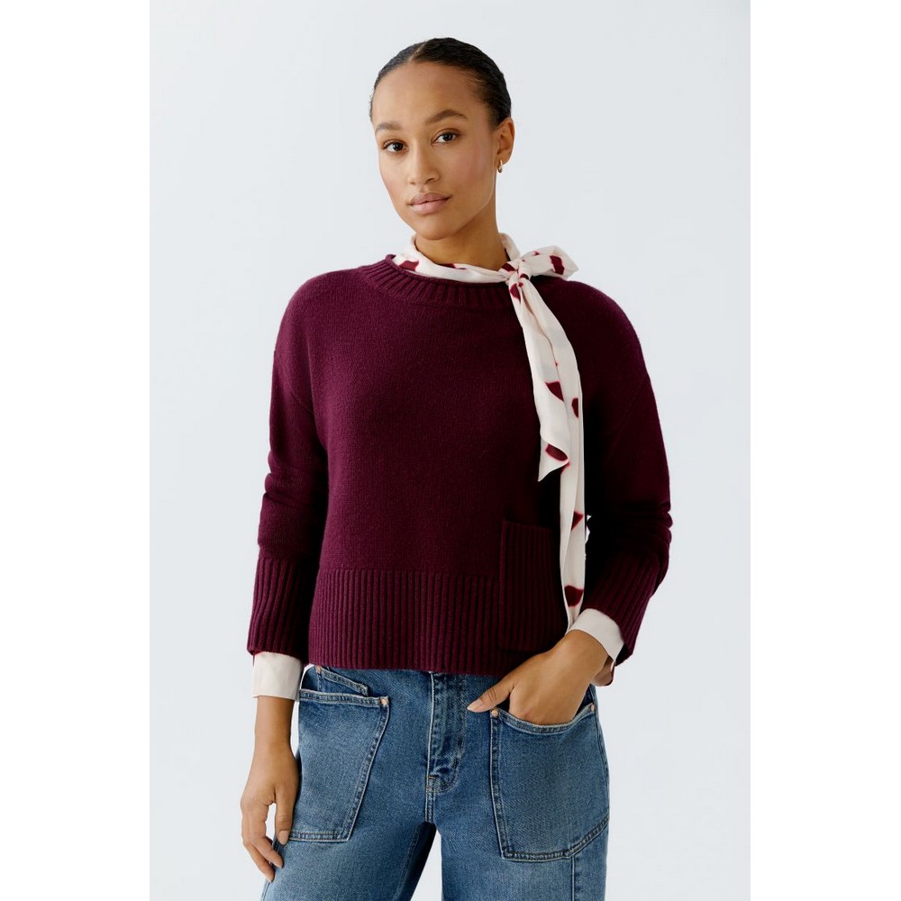 Oui 0094275-3912 Pullover - bramble berry