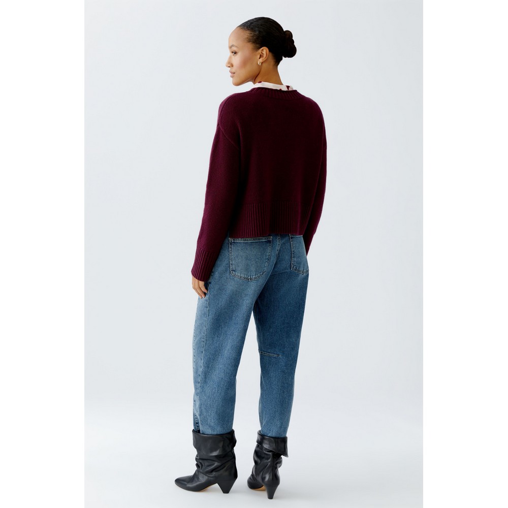 Oui 0094275-3912 Pullover - bramble berry