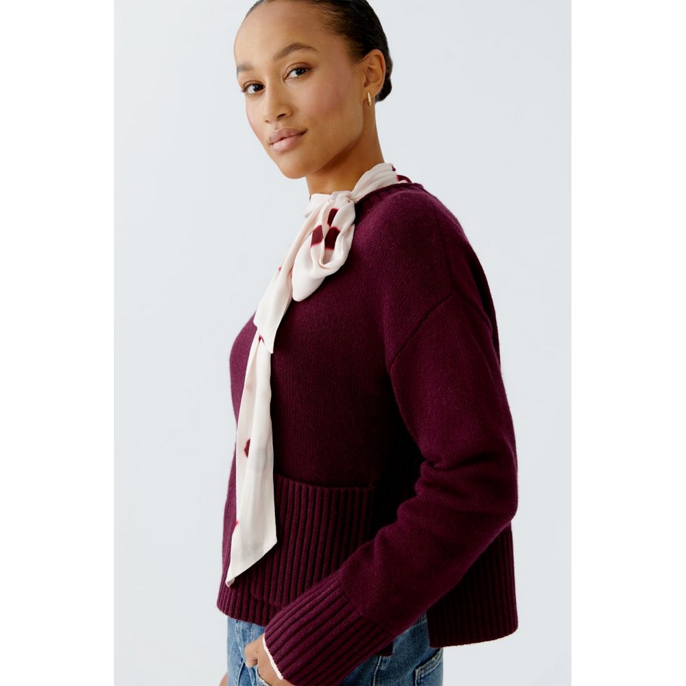 Oui 0094275-3912 Pullover - bramble berry