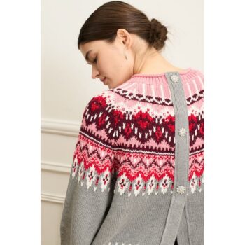 Oui 0094622-0953 Pullover - grey red