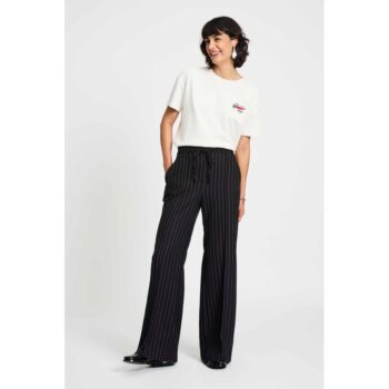 Pom Amsterdam SP9304 PANTS - Noir Striped