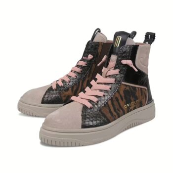 Crickit 00770624 High Sneaker SILVIA dunkelbraun leo