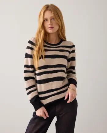 Summum 7S7955-70048 Gestreifter Pullover Alpakablend