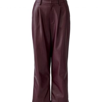 Oui 94342 Bundfaltenhose Lederhose bramble berry