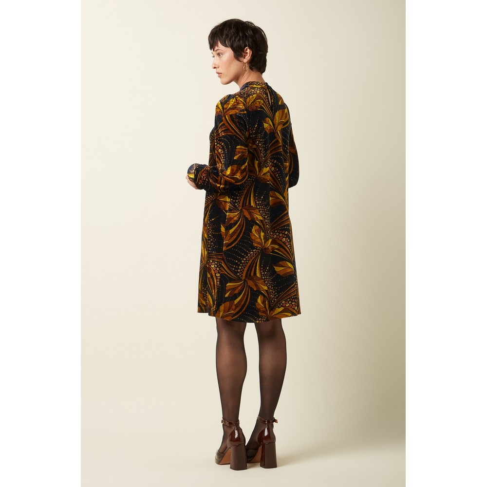 King Louie Kleid Sandy Dress Shimmy 10205 black