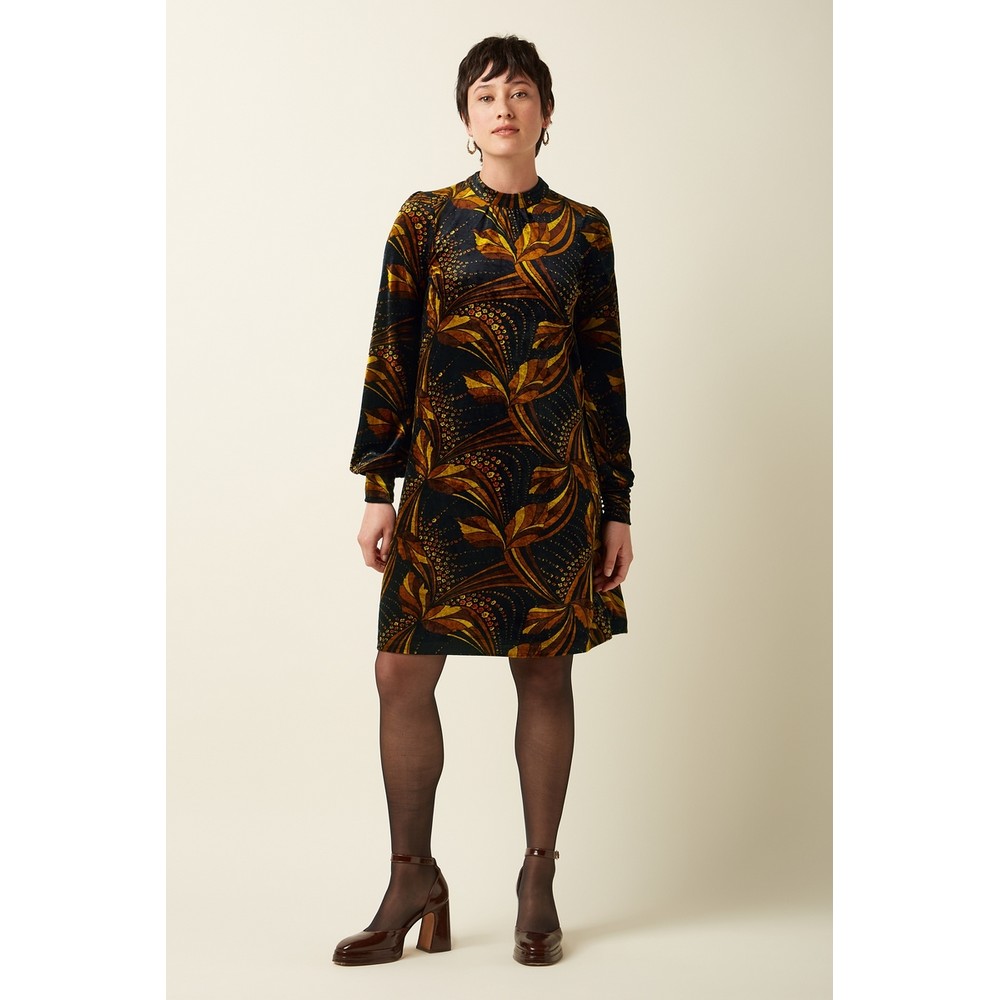 King Louie Kleid Sandy Dress Shimmy 10205 black