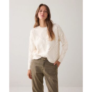 Summum Pullover Sweater comfy viscose blend knit 7s7945-70041