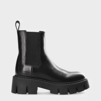 Copenhagen Studios knöchelhohe Chelsea Boots CPH137 vitello black