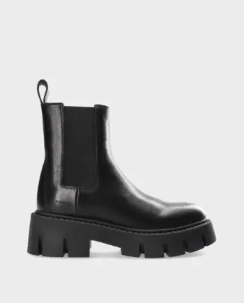 Copenhagen Studios knöchelhohe Chelsea Boots CPH137 vitello black