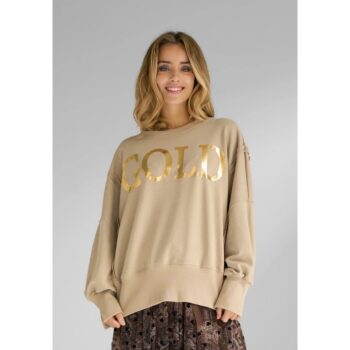 Miss Goodlife MG12776 Roundneck Wide sand gold