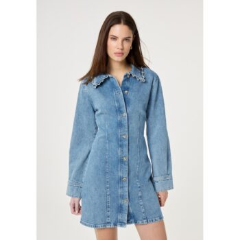 Fabienne Chapot Kleid Dress Kleid blue denim