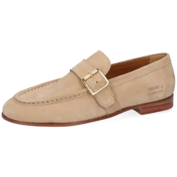 Melvin & Hamilton Slipper Kamilla 4 Suede Caramel Buckle