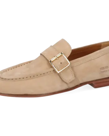 Melvin & Hamilton Slipper Kamilla 4 Suede Caramel Buckle