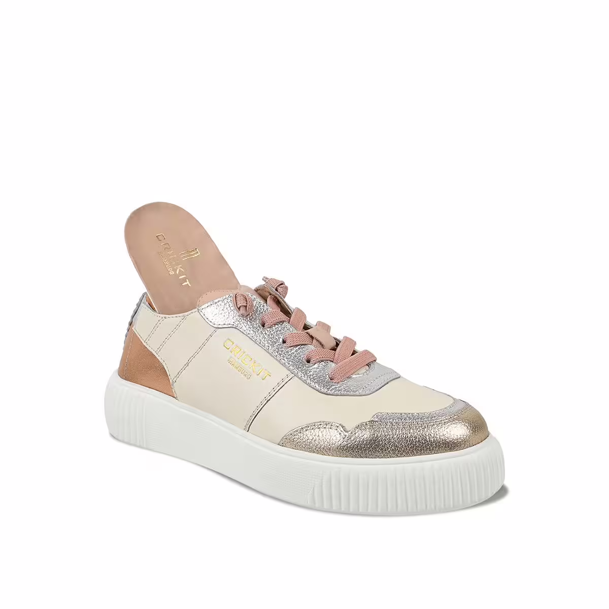Crickit Maura01970886 High Sneaker OAKLI weiß silber multi