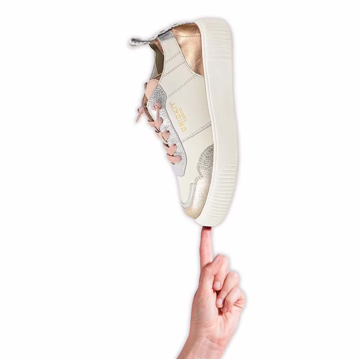 Crickit Maura01970886 High Sneaker OAKLI weiß silber multi