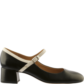 Högl Sneaker Riemchen Pumps MARY 1-104020-0108 Schwarz / Waxpaper