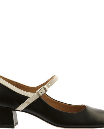 Högl Sneaker Riemchen Pumps MARY 1-104020-0108 Schwarz / Waxpaper