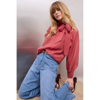 Oui 96465 Bluse red pear