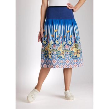 Fox's One Size Rock LONGERO-S aus Baumwollmix in Midi-Länge mit Gummibund