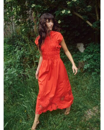 Mos Mosh 177790 MMAria Mono Kleid Spicy Orange