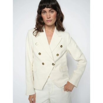Mos Mosh 179300 MMBelize Ramie Blazer ecru