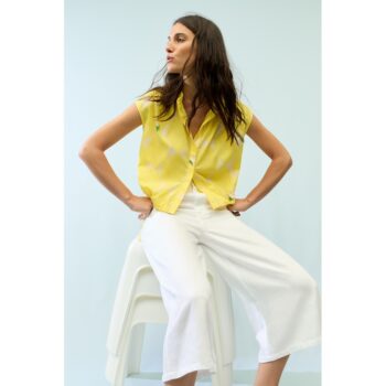 Oui 98291 Hose Culotte optic white