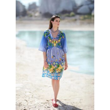 Fox's Kleid YIJANA aus 100 % Baumwolle in A-Linie