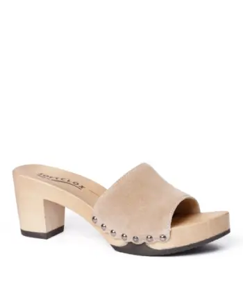 Softclox S3423 ROMY Pantolette Kaschmir taupe