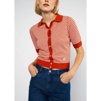 Blutsgeschwister Strickoberteil Petite Poloette 001261-252-02080