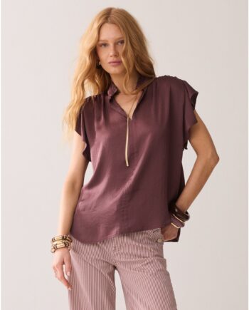 Summum 2s3488-11817 Feminines Oberteil silky Touch deep fig