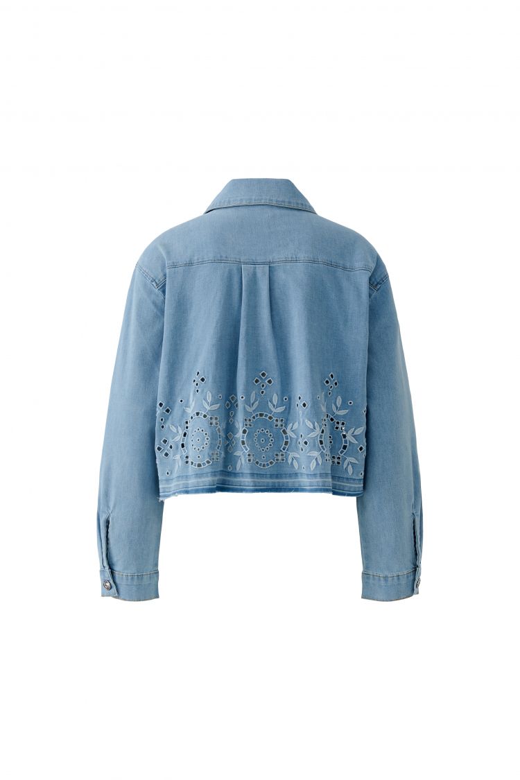 Oui Jeansjacke 98384 blue