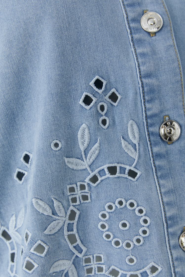 Oui Jeansjacke 98384 blue