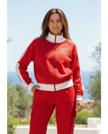 Miss Goodlife MG13615 Sweatjacket Crème de la Crème – rot