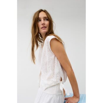Oui 98859 Bluse - optic white