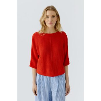 Oui 97857 Pullover red alert