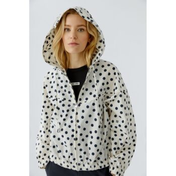 Oui Blouson 98730 white black