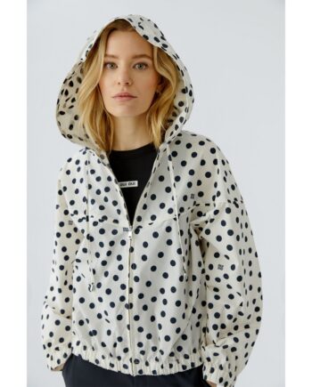 Oui Blouson 98730 white black