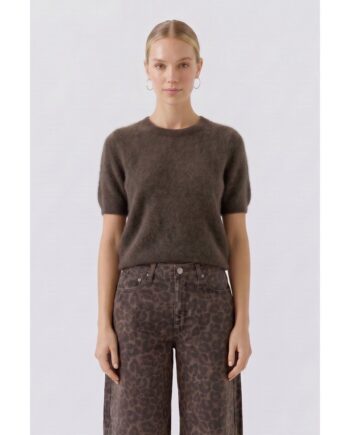 Oui 98976 Kaschmir Pullover mulch