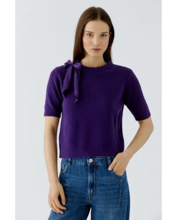 Oui Pullover 98988 ultra violett